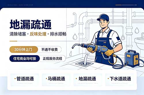 丽江地漏疏通